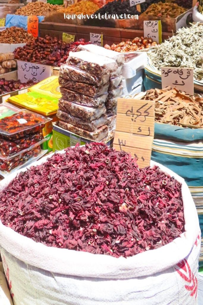 Een lokale souk in Amman, Jordanië
