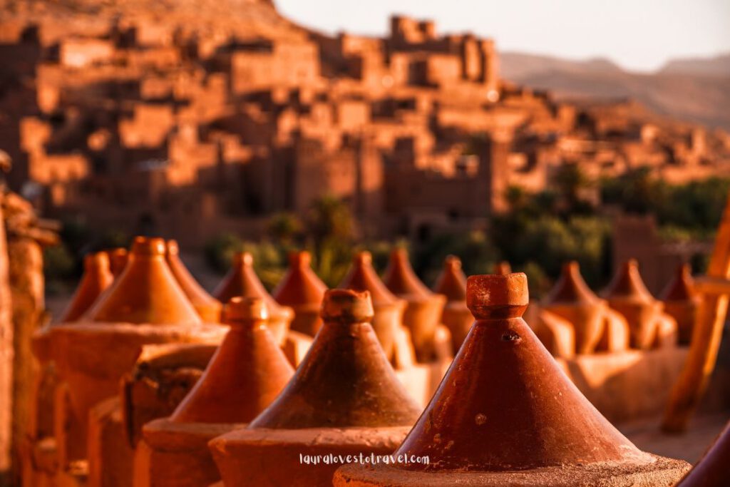 Vergezicht op Aït Ben Haddou