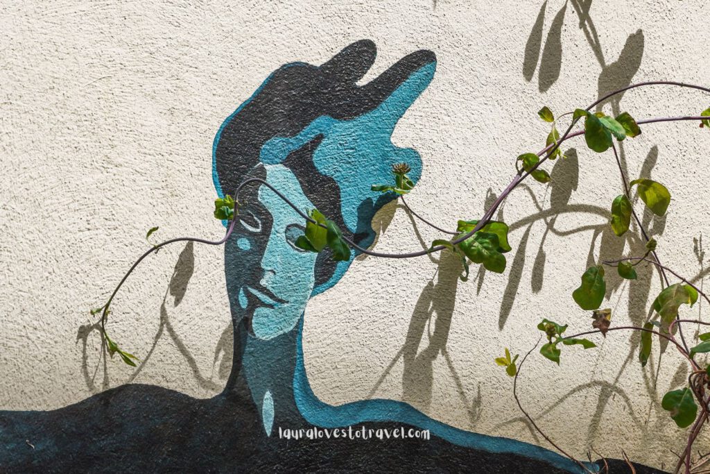 Street-art met planten