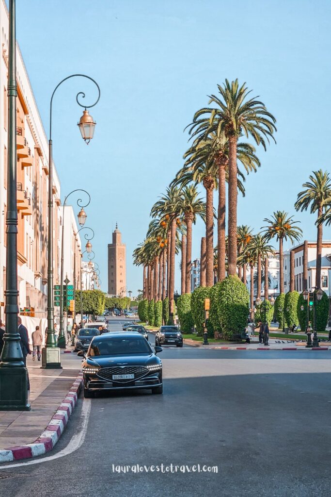 Een auto huren in Marokko: Parkeren in Rabat