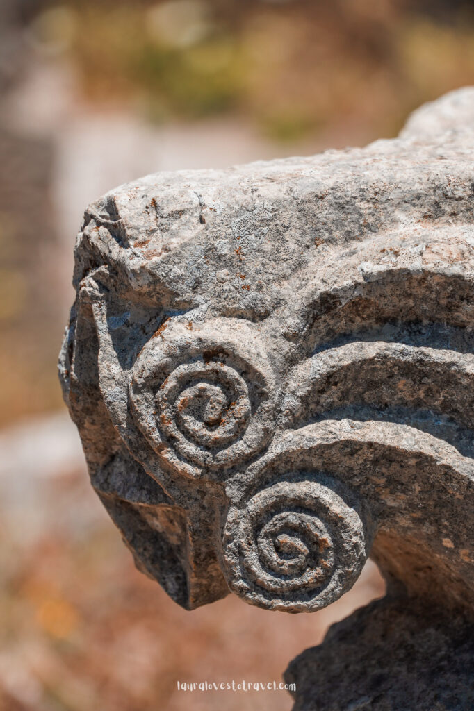 Romeinse ruïne in Volubilis