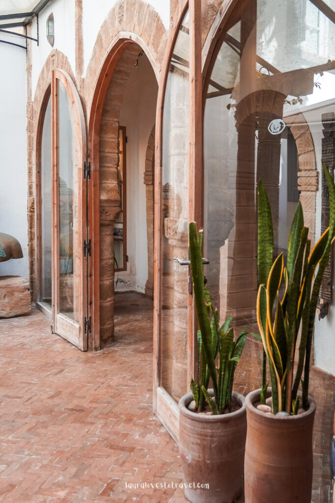 Het prachtige interieur van Riad Baladin