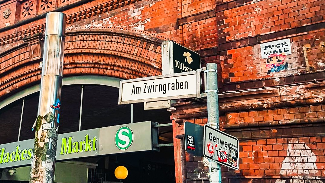 Hackescher Market Station in Berlin, Germany