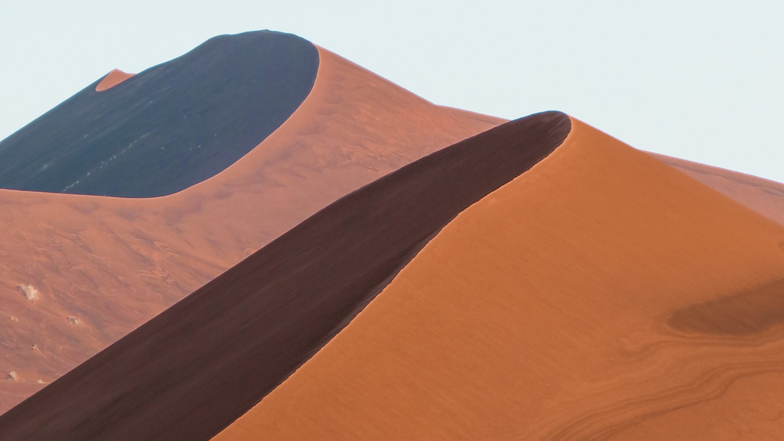 Sand dunes in Namibia