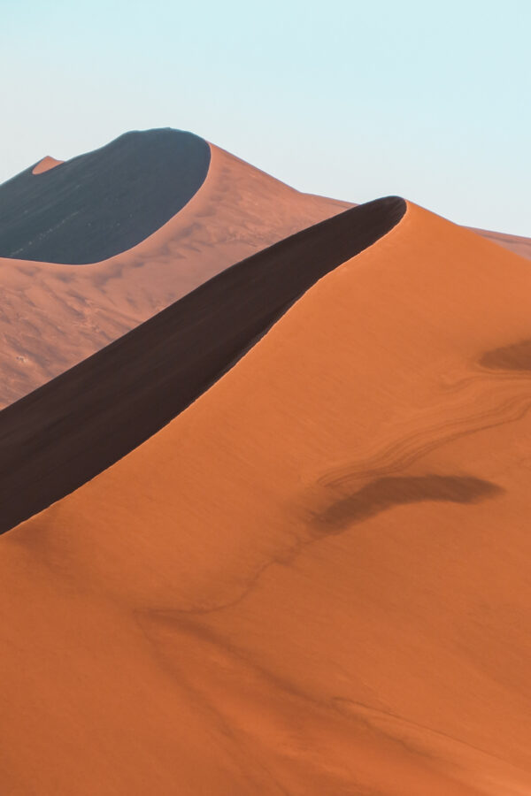 The Namibian sand dune Big Daddy in all its glory