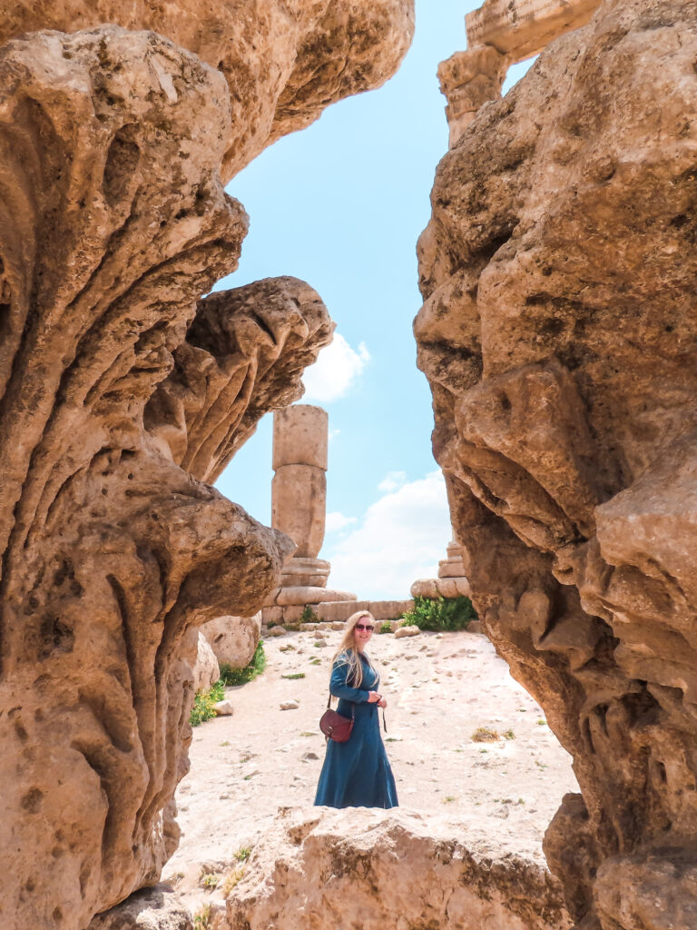 The most popular sights, like the Amman Citadel, are really quiet in Jordan during Ramadan