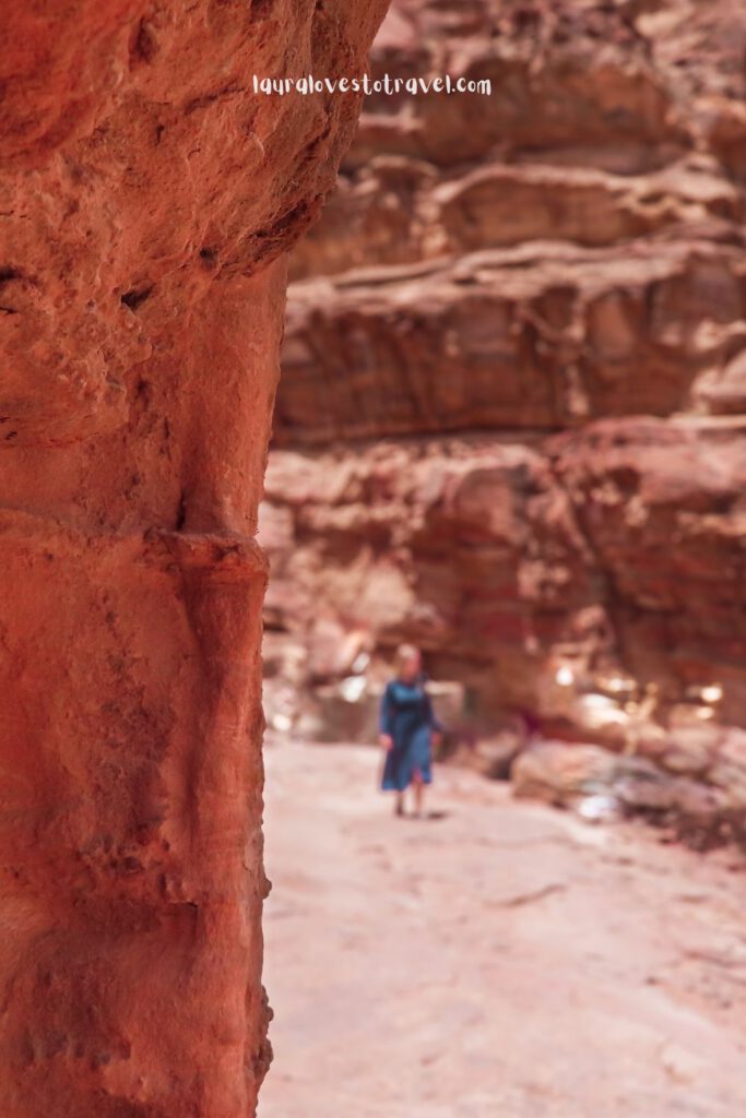 Wandering through Little Petra in Jordan, a must-do on your Petra itinerary