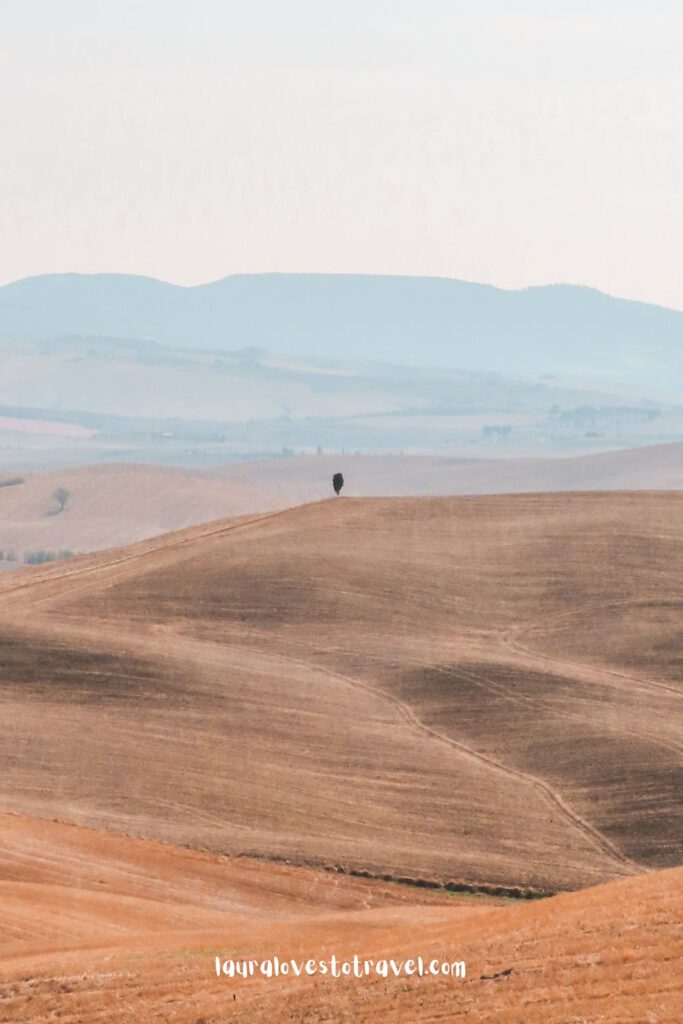 Rolling hills in Tuscany