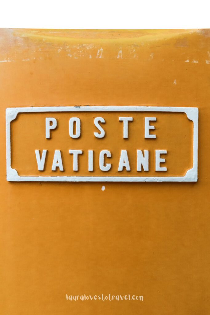 Don't forget to send a postcard from the Vatican during your Italy road trip!