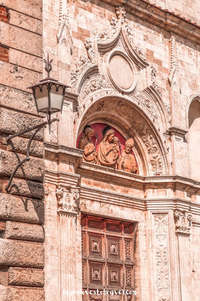 The inner-city of Montepulciano