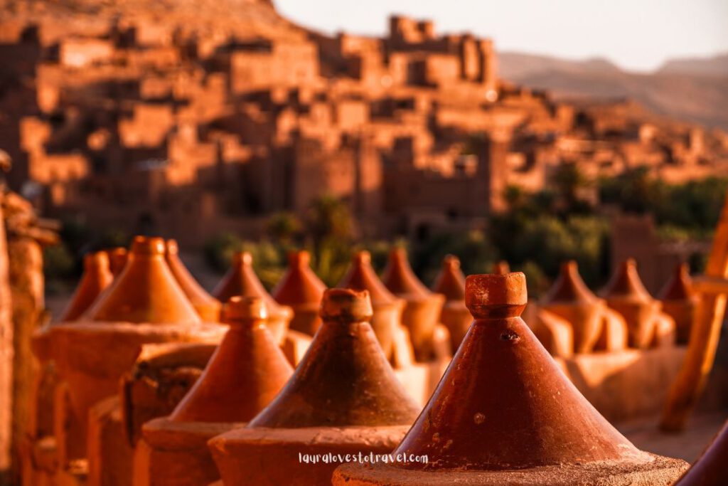 View from the new town on Aït Ben Haddou