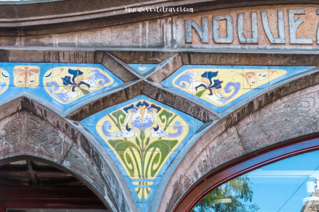 Art Nouveau details in Kampen