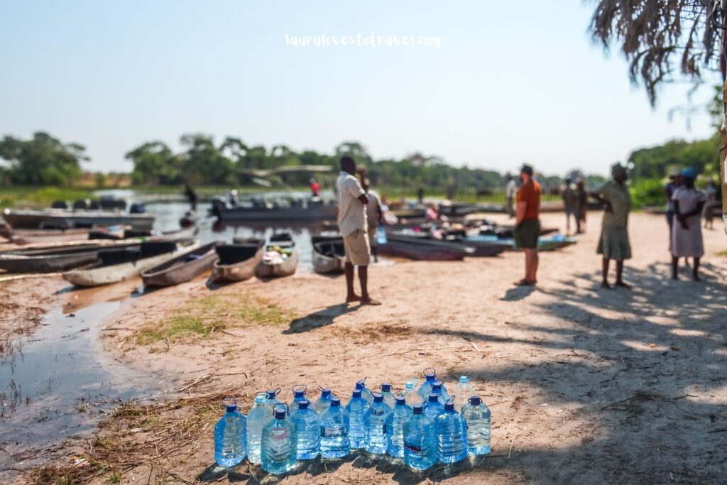 Water supply in the Okavango Delta, Botswana