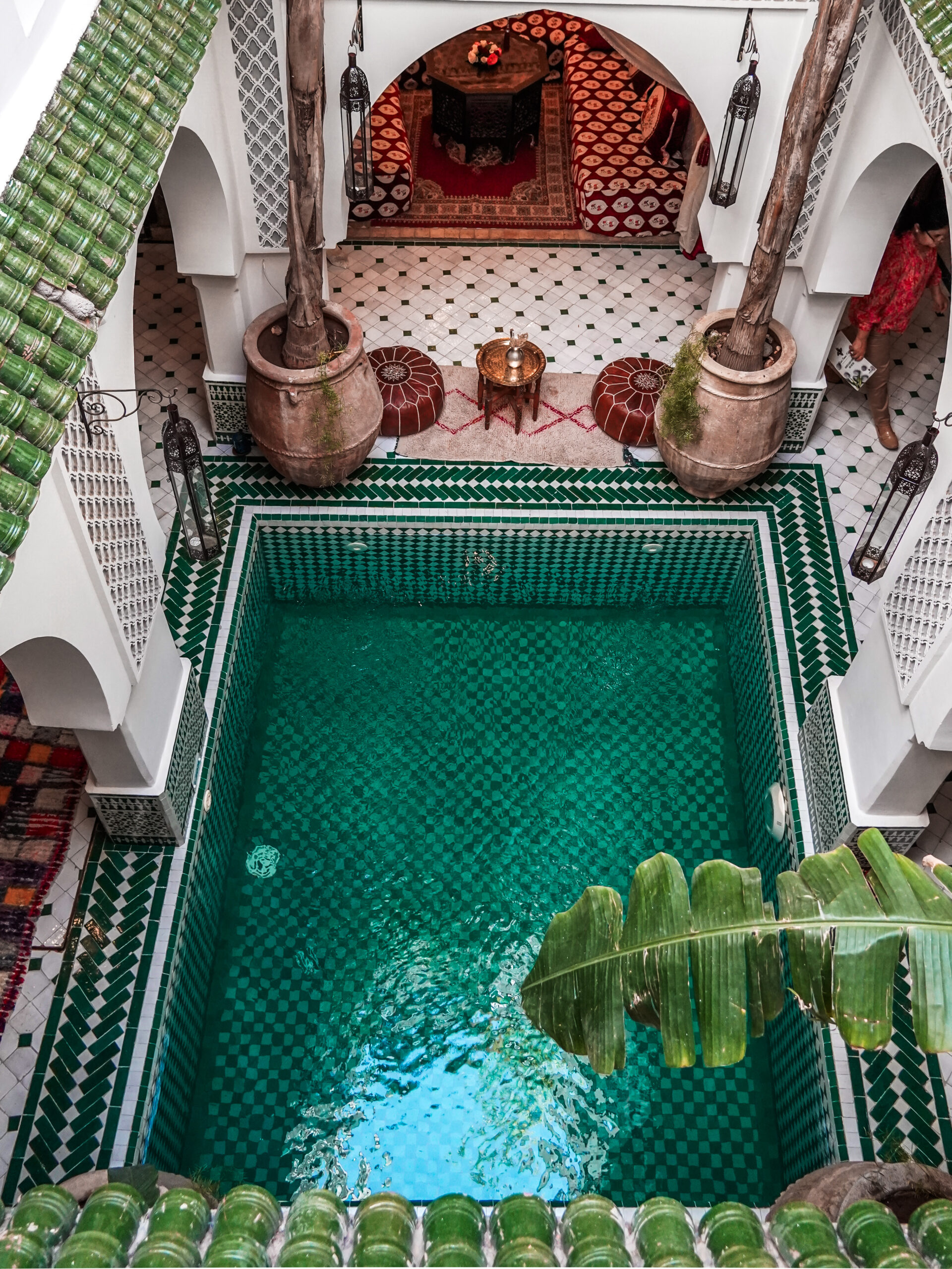 Beautiful riads in Morocco